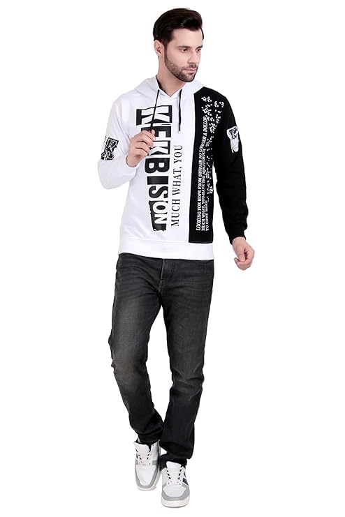 Men’s Stylish Graphic Print Hooded Sweatshirt | Cotton Blend Pullover Hoodie for Casual & Winter Wear – Multiple Designs-picture-30