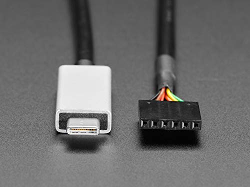 AdaFruit FTDI Serial TTL-232 USB Typ C Kabel – 5 V Power und Logic
