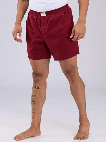 Image of SleepZ by Raymond Men Regular Fit Pure Cotton Boxer