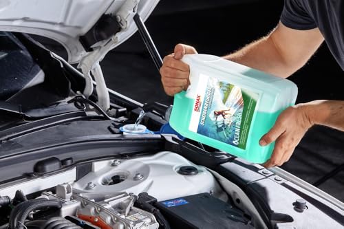 SONAX ScheibenReiniger gebrauchsfertig Ocean-Fresh (5 Liter) gebrauchsfertiger Reiniger für die Scheiben- und Scheinwerferwaschanlage | Art-Nr. 02645000