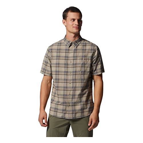 Chemise anti-remontée Mountain Hardwear coton bio homme grand