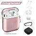Metal Airpods Case Newest Full Protective Skin Cover Accessories Kits Compatible Airpods 1&2 Charging Case[Not for Wireless Charging Case]