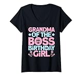 Photo Gallery donna nonna del boss compleanno party outfit like a boss maglietta con collo a v Photo Gallery donna nonna del boss compleanno party outfit like a boss maglietta con collo a v