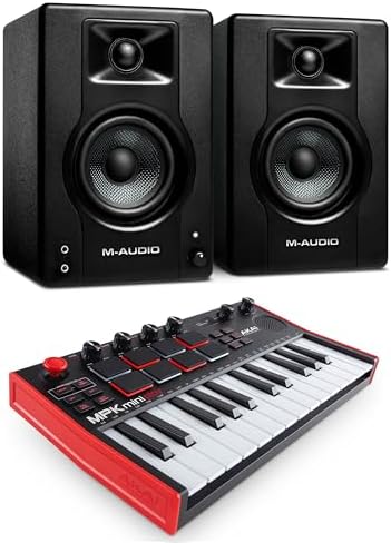Amazon: Recording Studio Package - Akai Professional MPK Mini Play