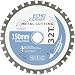 150mm Metal Cutting Saw Blade, 32-Teeth, Bore 20mm, 16mm & 10mm ring