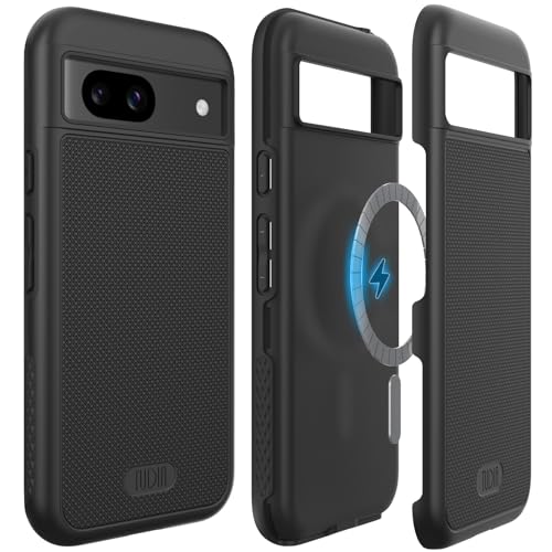 Image of TUDIA MergeGrip [Magsafe Compatible] for Google Pixel 8a Case - Matte Black