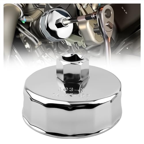 YGDMD 73-74mm Oil Filter Wrench with 1/2