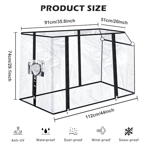 Accessoires pour chariot à bras avec cette bâche de protection de pluie