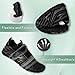 Jmzb Barefoot Shoes for Women & Men, Grounded Walking Hiking Barefoot Shoes, Wide Toe Box Non-Slip Water Athletic Footwear, Comfortable Vitality Barefoot Footwear, Trail Running Sneakers Unisex Black