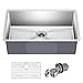 Kraus KHU100-30 Kitchen Sink, 30 Inch, Stainless Steel