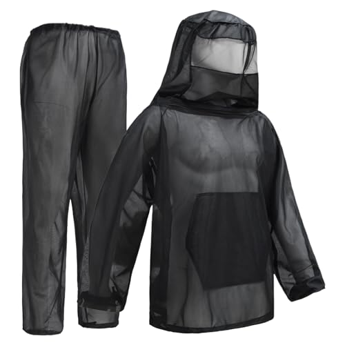 Mückenschutzs Kleidung, Anti-Moskita Anzug, Ganzkörper-Insektenanzug, Net...