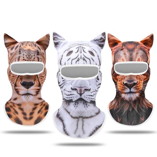 Image of Balaclava Mask 3D Print Full Face Mask Cooling Neck Gaiter Sun Protection Face Cover Mask Windproof Ski Mask