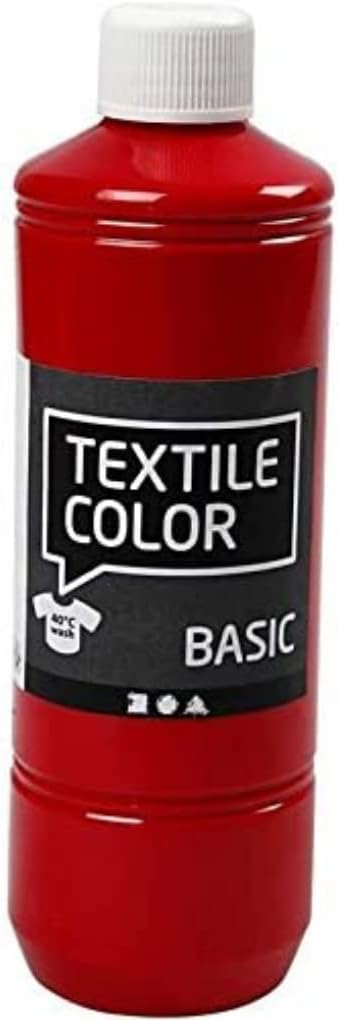 Textile Color, red, 500ml