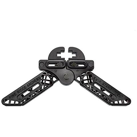 Pine Ridge Archery unisex adult Kwik Stand Bow Support, Black, Universal US Cover