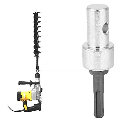 Earth Auger Adapter for Electric Drill Cover