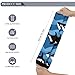 Meaudiwes Boy's Sport Baseball Compression Socks, Girl's Party Birthday Gift Socks, Soft Travel Knee High Stockings, Fashion Dress Decor Ocean Orca Killer Whale