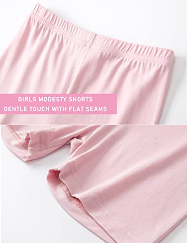 Kiench Kit 8 Calcinha Boyshort Menina Short Infantil Bermuda Ciclista Escolar BR Tamanho GG / 9-11 A