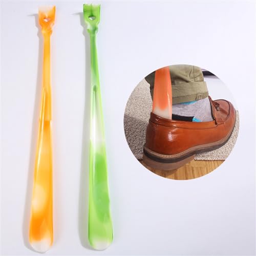 Calzador de zapatos largos multifunción con asa ergonómica ajustable 6