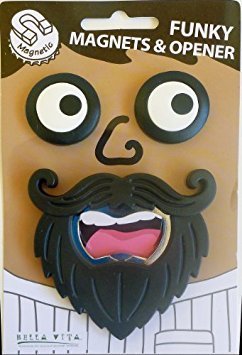 Bella Vita - Moustache Bottle Opener Set