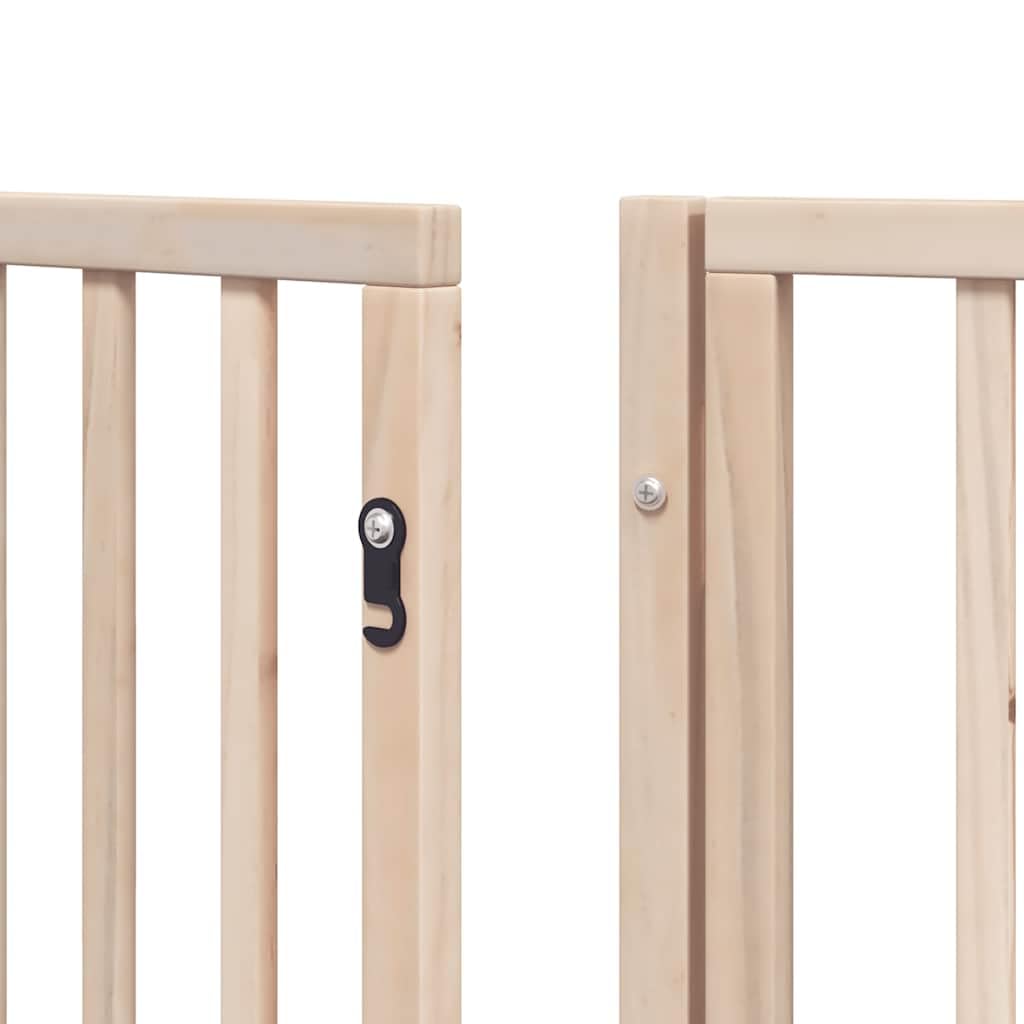 Genérico Puerta para Perros Plegable 10 Paneles Madera de álamo 800 cm,Productos para Mascotas,Productos para Mascotas,Productos para Perros,Casetas y cercados para perros-3155559