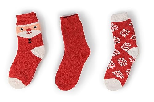 Image of BomKinta Boot Socks for Women Winter Solid Thick Warm Socks Cozy Crew Socks Christmas Gift