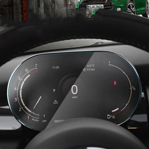 Membrana del panel de instrumentos para Mini Cooper 2021-2022 con película de alta transparencia 3