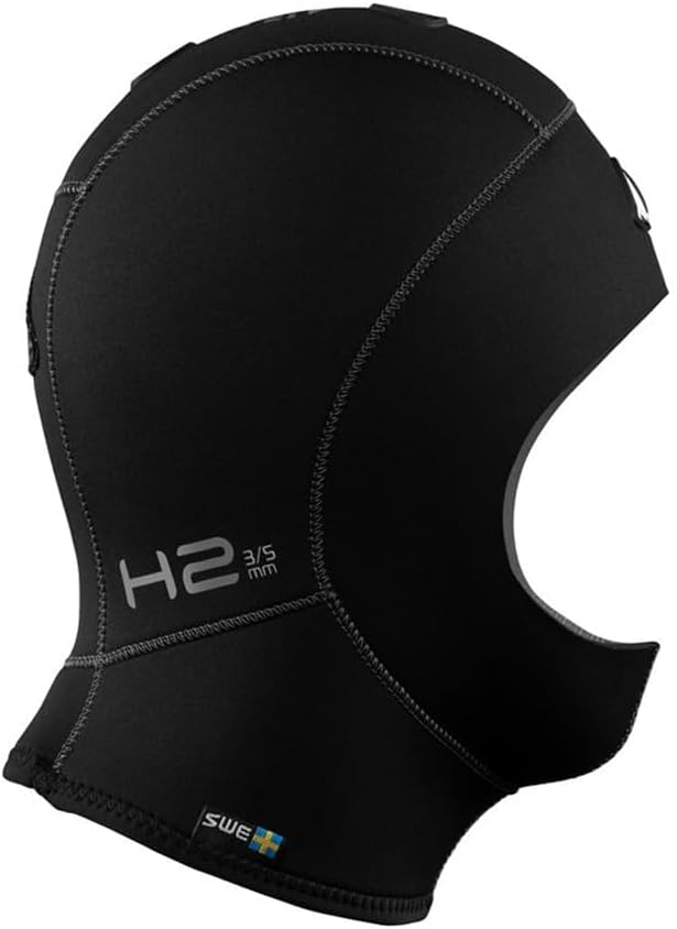 WATER PROOF FACING REALITY Waterproof H2 3/5mm Vented Anatomical Hood Without Bib