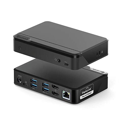 Docking Station ALOGIC Universal Twin HD Pro cargador 85W doble monitor HDMI USB-C USB-A