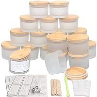 Clayre & Eef Voorraadpot Deksel 9*21 cm / 600 ml Roze Ijzer Glas Rond Voorraadbus Bewaarpot Opbergpot - De Gooische Woonkamer