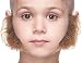Mustaches Fake Sideburns, Self Adhesive, Novelty, Realistic, Small L Shaped False Mutton Chops, Facial Hair, Costume Accessory for Kids, Brown Color