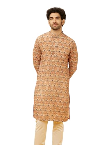 Kurta Pyjama homme Manyavar ensemble traditionnel en viscose imprimé batik