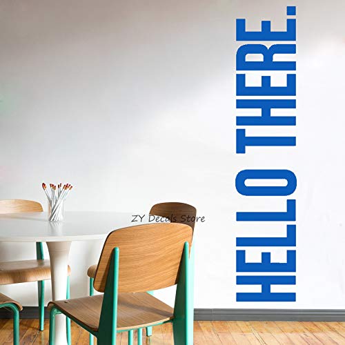 Gadgets Wrap Hello There Family Quote Wall Sticker Home Decor Living Room Vinyl Decals