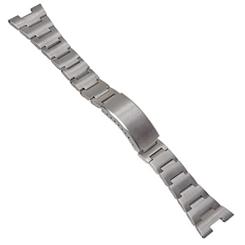 Dcasmo group Correa Reloj de Acero Inoxidable para Hombre 24mm Compatible con Omega Seiko New Old Stock 1970- Armis Pulsera Vintage Original Metalizada - Strap Bracelet de Relojeria Antigu