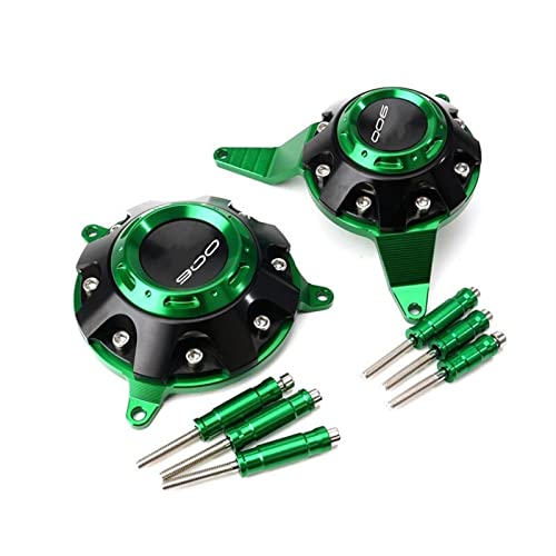 Protection moteur Kawasaki Z900 en alu CNC vert pour préserver votre carter