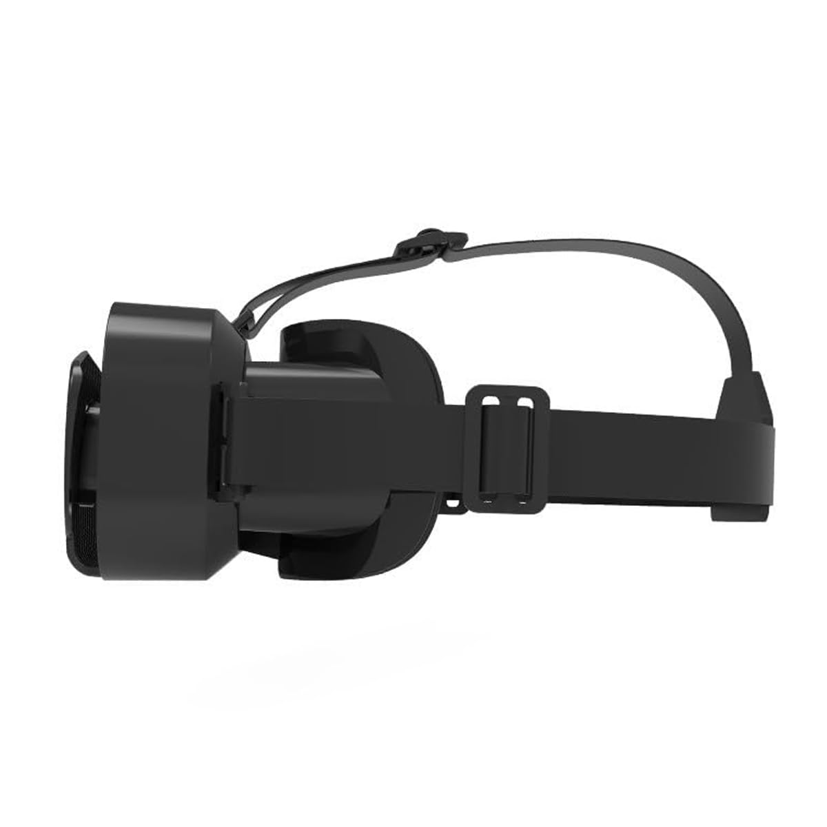 Lunettes VR 3D avec écouteurs 360°, grand écran, lumière bleue, distance pupillaire réglable
