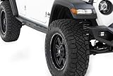 Rough Country Rock Sliders for 2018-2022 Jeep Wrangler JL | 4-Door - 90801