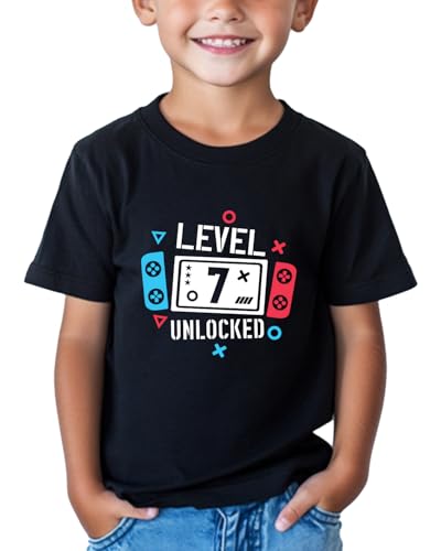 Birthday Boy Shirt Toddler Boys Birthday Shirts Gifts 2nd 3rd 4th 5th 6th 7th 8th Short Sleeve Cotton T-Shirt