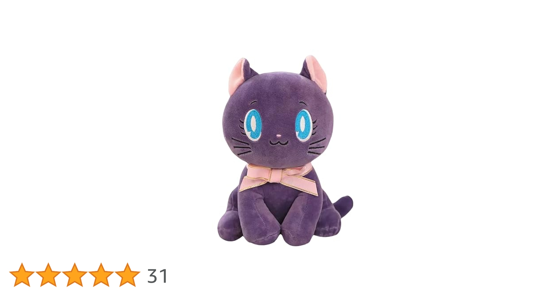 紫色の猫型ぬいぐるみ Amazon.co.jp: ぬいぐるみ smiling critters 恐怖動物シリーズ