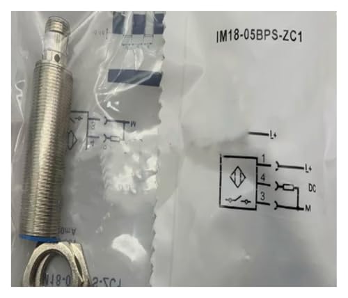 Sensor de interruptor de proximidad IM18-05BPS-ZC1 inductivo cilíndrico M18 de tres hilos