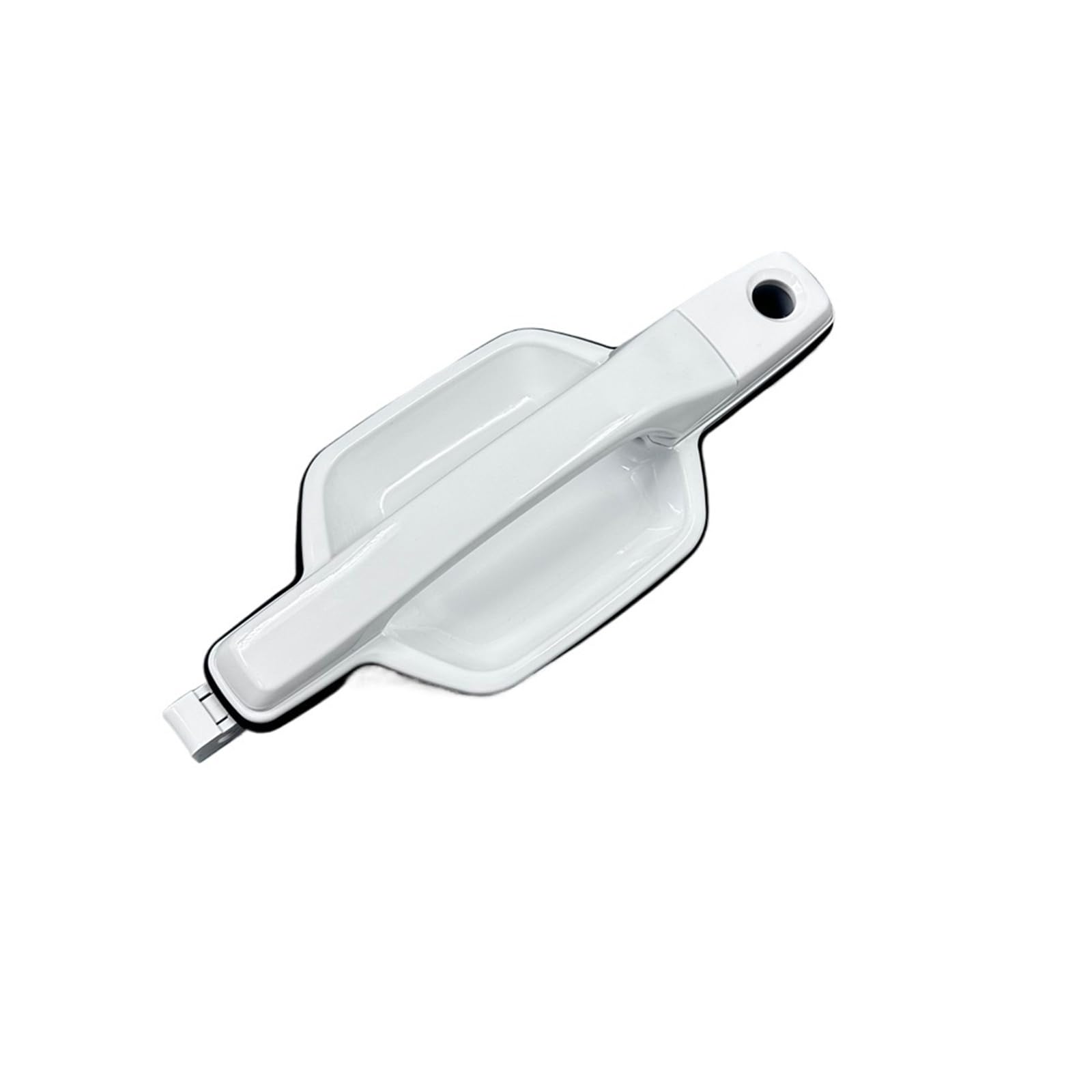 Ohkylsd Front Left Door Handle White Front Rear Outer Door Handle For Mitsubishi For Pajero V97 V93 V87 V98 2006-2020 Replacement Handles