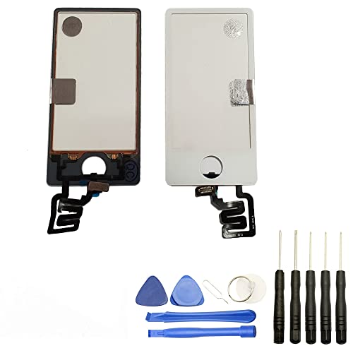 Visiodirect® Vitre écran Tactile Compatible avec iPod Nano 7 Blanc+ Kit Outils
