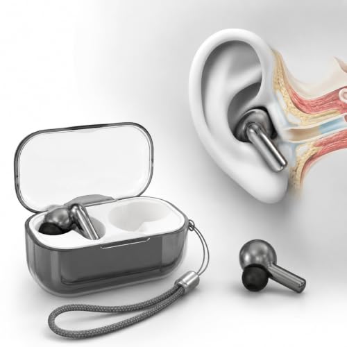 Image of BassPlus BT-160 True Wireless Earbuds, Bluetooth 5.3 TWS Earbuds with 36H Playtime, Deep Bass, HD Mic, Touch Control, Fast Pairing, Voice Assistant, Type-C Charging, White