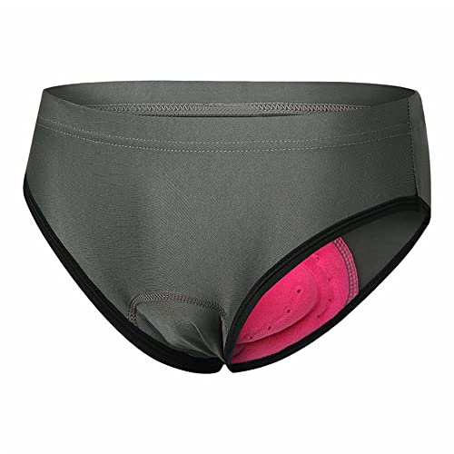 Sudusudo Women's Cycling Underwear Bike Shorts Biking Undershorts Bicycle Briefs Cycling Underpants With Gel Padded Dark Grey #TOP6