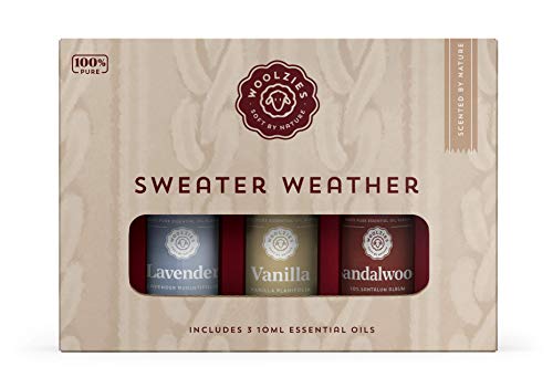 Woolzies 100% Pure & Natural Sweater Weather Essential Oil Set of 3 |