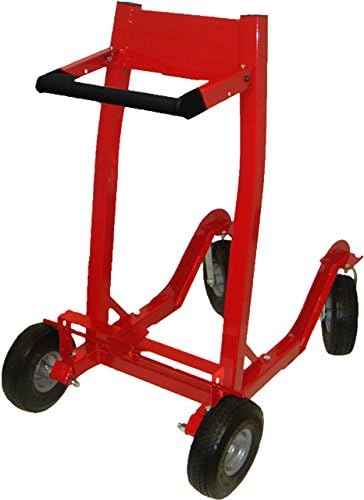 All-Terrain Outboard Motor Dolly Stand with Large Foam Filled Tires for up to 30-45hp clamp-on