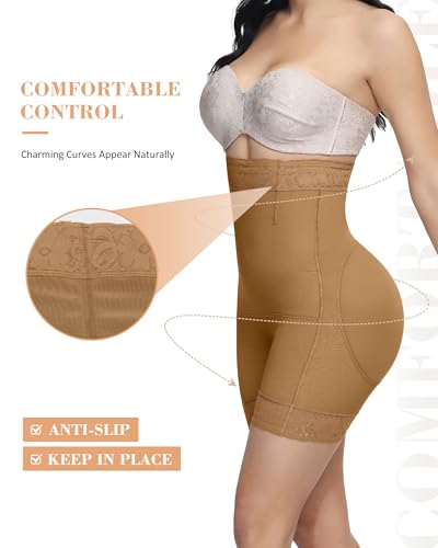 Image of SHAPSHE Butt Lifting Shapewear Tummy Control Shorts Fajas Colombianas Shapewear Shorts Compression Underwear Women