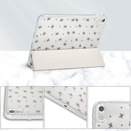 Housse iPad 9e génération avec porte-stylo et support pliable trifold