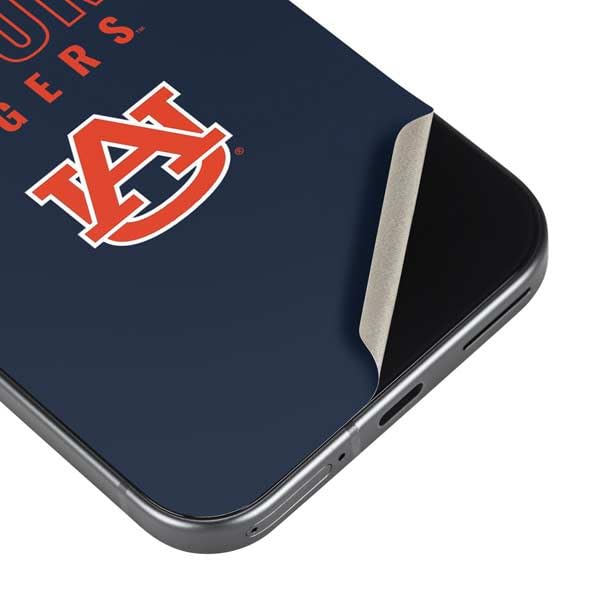 Skinit Decal Phone Skin Compatible with Google Pixel 9a - Officially Licensed Auburn University Tigers Outline Design
