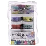 Cuccio So So Fun Kit - Powder Polish Dip System (8 pack) 0.5 oz
