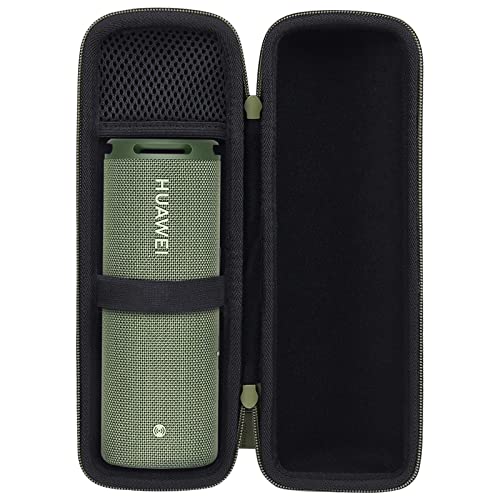 co2CREA Dur Étui de Voyage Rigide Housse Cas pour Huawei Sound Joy Haut-Parleur Bluetooth Portable(boîte Seule,Case Only) (Vert)